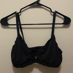 XL black Skims crossover bralette